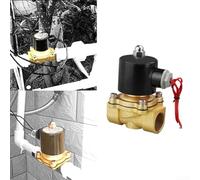 Innovador diseño de cabeza piloto de válvulas solenoides eléctricas de latón que facilita la funcionalidad mejorada en el tamaño DN20 en sistemas de fluidos (C)