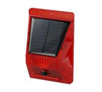 Innovador dispositivo de seguridad solar inalámbrico para exteriores, sensor PIR multifunción con alarma a nivel de volumen de 120 dB (A)