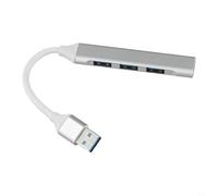 Innovador divisor USB de 4 puertos diseñado para una conexión perfecta de todos tus dispositivos esenciales (USB 4-1)