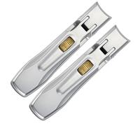 Innovador mecanismo de prensado de acero inoxidable, cortador de mandíbula de apertura ancha, conveniente para uñas