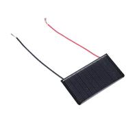 Innovador panel solar de 5 V 60 mA de 68 x 36 mm, 60 mA, cargas solares renovables para solución de energía verde y dispositivo de energía renovable de amor al aire libre