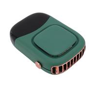 Innovador Ventilador De Cuello Colgante Potente Flujo De Aire Ventilador De Batería De Larga Duración para Viajes Al Aire, Trotar, Jardín, ABS,1 (GREEN)