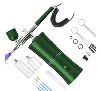 Innovadora estructura de pistola de pulverización para técnicos de Unguis que destaca la fácil limpieza y una mejor ejecución para la creación de juego de viaje