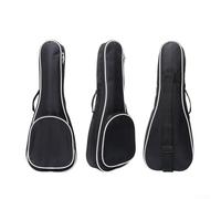 Innovadora funda suave impermeable para ukelele con soporte acolchado y hebilla ajustable para un ajuste a medida, como lo muestra la imagen, 23 pulgadas