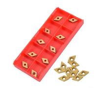 Innovadora ingeniería detrás del juego de 10 piezas de insertos de carburo DCMT070204 US735 que ofrece un rendimiento superior en tornos