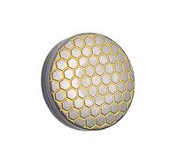 Innovadora moneda fidgets con resorte en oro para gestión del estrés y enfoque de ejercicio, tarea de aleación de colores