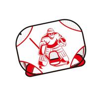 Innovadora Red de práctica de Portero de Hockey sobre para Ejercicios en Interiores y Exteriores con construcción Resistente Que Presenta Red de Entrenamiento compuesta de Tela Oxford