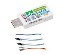 Innovadora solución de desarrollo RP2350 con pantalla de 14 pulgadas y adaptador USB de depuración UART a USB