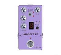 Innovadora solución de efectos de guitarra. El ROWIN Looper Pro ofrece 40 segundos de tiempo de grabación y diversos efectos