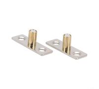 Innovadoras guías correderas metálicas para puertas, juego de 2 localizadores para una funcionalidad óptima (8 mm)