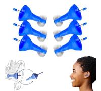 Innovadores tapones inflables para los oídos, tapón inflable líquido de silicona autoadaptable, ultra cómodo, reutilizable, reducción de ruido, tapones para los oídos para dormir, enfoque profundo