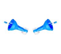 Innovadores tapones inflables para los oídos, ultra cómodos, reutilizables, reductores de ruido, tapones de silicona suave flexible para dormir, enfoque profundo, viajes (1 unidad)