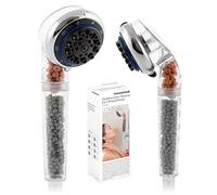 InnovaGoods® Alcachofa de Ducha, Cabezal de Ducha, Cabezal Ducha 8 Modos, Grifo Ducha con Alta Presión, Ahorro de Agua de Ducha Mineralizada Desmontable Portátil, Duchas de baño alcachofa