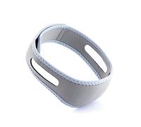 InnovaGoods® Banda Antirronquidos Stosnore, Ayuda al Sueño y Descanso, Neopreno SBR y Poliéster, Talla Única Ajustable con Cierre de Velcro, Transpirable y Fácil de Limpiar. Gris-Azul.