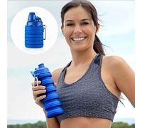 InnovaGoods Botella deportiva plegable Bentle de silicona