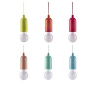 InnovaGoods Bombilla LED Portátil con Cordón, Aleatorio, 1 Unidad