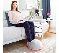 InnovaGoods® Calienta pies, calentador con diseño ergonómico y portátil, 3 niveles de temperatura ajustables, Cable de alimentación de 1,5Mts, Calienta tus pies en segundos, Ideal para el invierno.