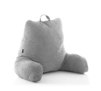 InnovaGoods Almohada de lectura Huglow – apoyabrazos, lumbar ergonómico, asa, para sofá y cama