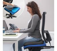 InnovaGoods Cojín ergonómico para silla Hexafresh gel TPR panal de abeja antideslizante 39x37x3cm