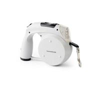 InnovaGoods® Correa Perro 6 en 1, Correa Perro Extensible, Correa Extensible para Perro 4M, Correas para Perros Compartimento para Bolsas, Reloj Digital, Luz Led, Compartimento para Comida y Bebedero