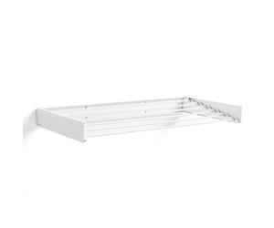 Innovagoods Dryva 100 Tendedero De Pared Plegable Extensible Retráctil Blanco 100 X 9,5 X 2,5 Cm