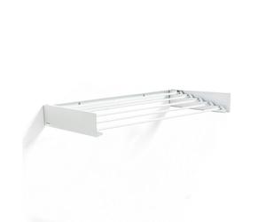 Innovagoods Dryva 80 Tendedero De Pared Plegable Extensible Retráctil Blanco 80 X 9,5 X 2,3 Cm