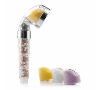 InnovaGoods® Ecoducha multifunción con aromaterapia y minerales Shosense, universal, ahorra agua y energía, diseño compacto y elegante, ideal para el baño.