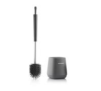 InnovaGoods® Escobilla de Goma para el Inodoro Kleanu, Limpia el Inodoro de Forma eficaz, con función de escobilla de Goma, diseño ergonómico y fácil de Usar, Ideal para el hogar