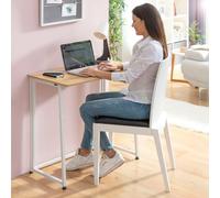 InnovaGoods Escritorio Plegable Dolenkaf - Portátil sin montaje, Madera/Blanco 80x75x45 cm