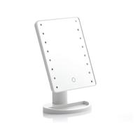 InnovaGoods® Espejo LED táctil de sobremesa Perflex, Ilumina tu Rostro y estiliza tu Maquillaje, con función de Espejo LED, táctil y diseño Elegante, Ideal para el baño y el tocador