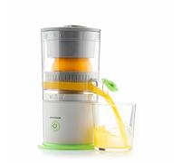 InnovaGoods® Exprimidor de naranjas automático recargable 250ml, 40W, exprimidor manos libres, tapón antigoteo, alta eficiencia 90% USB-C, portátil, cepillo de limpieza, exprimidor para frutas blandas