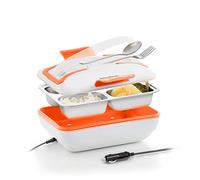 InnovaGoods Fiambrera Eléctrica para Coches, Blanco, 25 x 11,5 x 19 cm