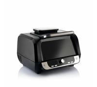 InnovaGoods® Freidora aire con Grill 6L, air fryer 3400 W con + 100 recetas en Español, Freidora sin aceite con Ventana, 12 programas, pantalla táctil, temporizador, airfryer con flujo de aire 360°.