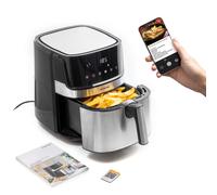 Freidora sin Aceite InnovaGoods Fryinn Pro 5500 Negro Acero Inoxidable 1700 W 5,5 L