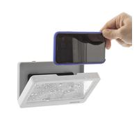 InnovaGoods® Funda Impermeable de Pared para Smartphone Cashower, Protege tu Smartphone de Las Salpicaduras y el Agua, con diseño de Funda de Pared, Ideal para el baño y la Cocina