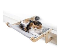 InnovaGoods® Hamaca Colgante para Gatos, Cama Gato de Poliéster, Hamaca Gato Ventana Antiarañazos, Cama para Gatos No Rayan ni estropean Las Superficies, Apto para Diversos usos y Espacios.