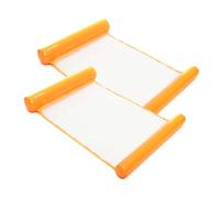 InnovaGoods® Hamaca de Agua X2, flotadores hinchables para Piscina, Flotador 4 en 1 Multiuso, Juguetes de Playa fácil de Llevar a Cualquier Parte, X2 colchoneta Ideal para Verano Playa y Piscina.