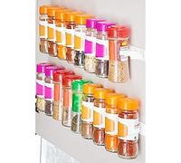 InnovaGoods IG815530 Organizador de Especias Adhesivo y Divisible Spicer X20, PVC