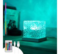 InnovaGoods – Lámpara Aurora Boreal proyector de estrellas, 16 colores, 7 intens., mando a distancia
