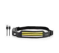 InnovaGoods® Linterna frontal, linternas led alta potencia 10 modos de iluminación, linterna cabeza Luz LED 3x30 SMD LED Temperatura de color 550-620K, linterna frontal recargable, Elástico Ajustable.