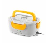 InnovaGoods Fiambrera eléctrica portátil Lunffi 1.05L 60W Oficina y Coche Amarillo