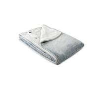 InnovaGoods® Manta electrica 160 W, Manta Calefactor Aterciopelado con Grosor Aprox. 1cm, Manta Sofa con 9 Niveles de Temperatura, Temporizador, Temperatura máx.: 47 ºC (+/-5 ºC)