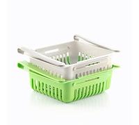 InnovaGoods Organizador Ajustable para Nevera Friwer (Pack de 2), Verde, Adaptable