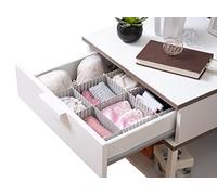 InnovaGoods® Organizador Cajones 16 Unidades, organizador Ajustable, Práctico y Funcional, Ideal para Organizar los Cajones y Ahorrar Espacio, Fácil de Montar y Adaptar, Resistente y Flexible.