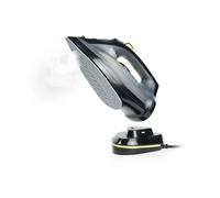 InnovaGoods - Plancha ropa, Plancha vapor 2400W, doble orientación Horizontal/vertical 320ml, Plancha vertical vapor sin cables, incluye base de carga, centro de planchado para todo tipo de tejidos.