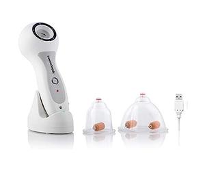 InnovaGoods Presoterapia para casa, masajeador anticelulitico por succión, presoterapia para una piel firme, masajeador piernas, caderas, glúteos y abdomen, masajeador con Intensidad regulable.