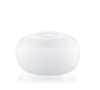 InnovaGoods - Puf Hinchable LED Multicolor, Mando a Distancia Limpio, Resistente al Agua, Ligero y portátil, Ideal para Interior y jardín, Blanco, único, plástico