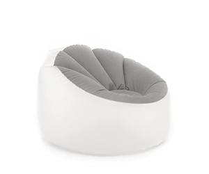 InnovaGoods® Puff Hinchable Exterior, Sillon con LED Multicolor, Resistente al Agua, Incluye Parche de reparación y Mando a Distancia, Sofa Ideal para Camping, Piscina, Salon.