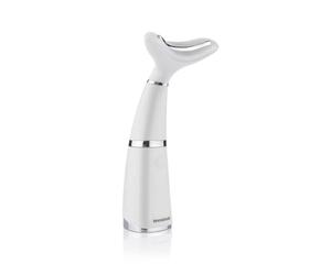 InnovaGoods® Reductor de papada con fototerapia, termoterapia y vibración Kinred, reduce la papada de forma eficaz y cómoda, Inalámbrico, Recargable, ideal para el hogar, color blanco