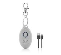 InnovaGoods - Repelente Ultrasónico Recargable para Mascotas, Ecofriendly, 3m Alcance, USB Incluido, 5 Días Autonomía, Ligero, Seguro, Blanco